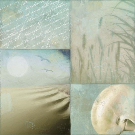 Framed Beach Expressions II Print
