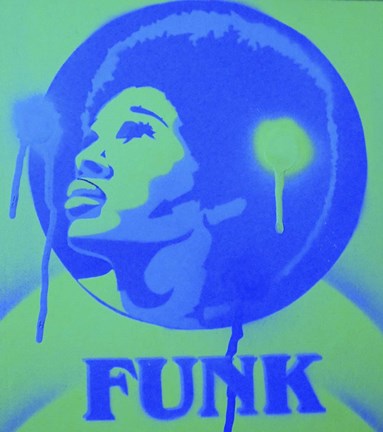 Framed Afro Funk Print
