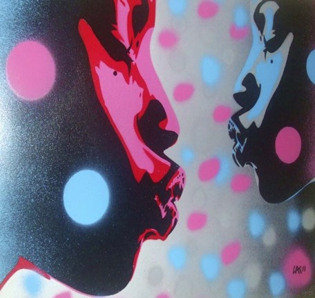 Framed Good Vibrations 2 Print