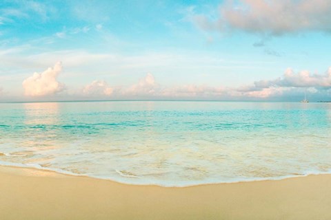 Framed Seven Mile Beach, Grand Cayman, Cayman Islands Print