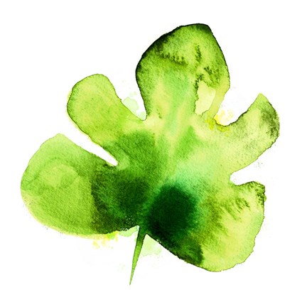 Framed Tropical Icons Tropical Leaf Print