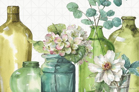 Framed Mixed Greens XLIX Print