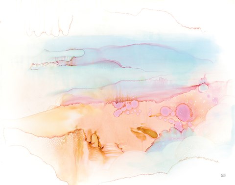 Framed Mist in the Morning Print