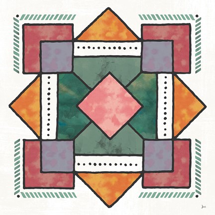 Framed Spectrum VII Print