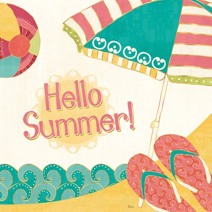 Framed Fun in the Sun II Print