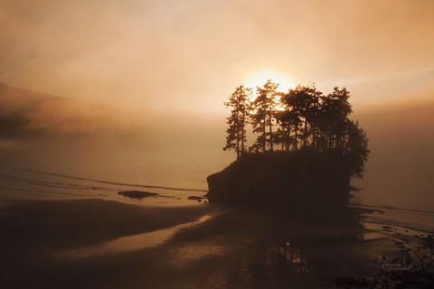 Framed Last Light Print