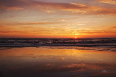 Framed At Days End I Print