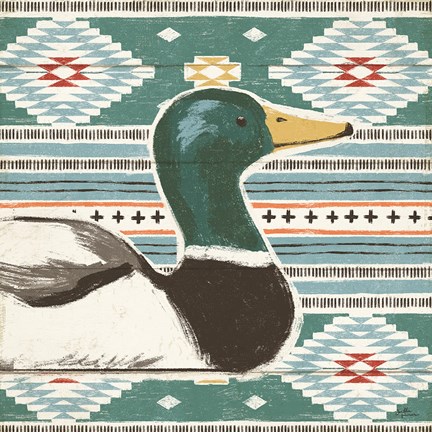 Framed Vintage Lake VIII Print