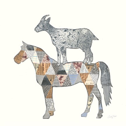 Framed Farm Sweet Farm Element IV Print