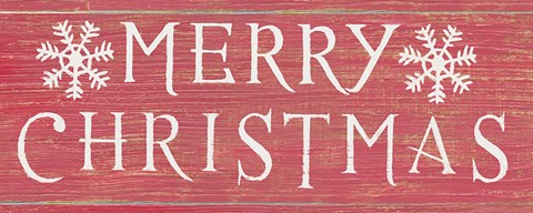 Framed Christmas Affinity III Red Print