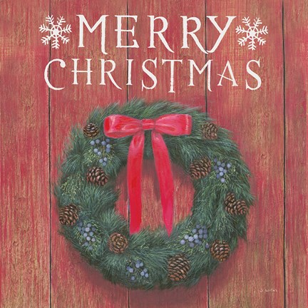 Framed Christmas Affinity VII Print