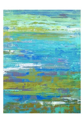 Framed Waterlily Inspired Print