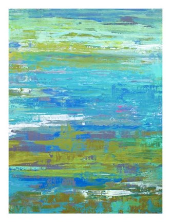 Framed Waterlily Inspired Print