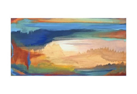 Framed Ambiguous Landscape Print