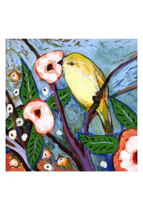 Framed Modern Bird VIII Print