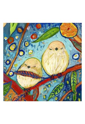 Framed Modern Bird XII Print