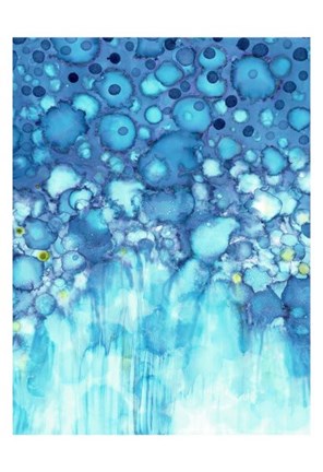 Framed Let it Rain Print