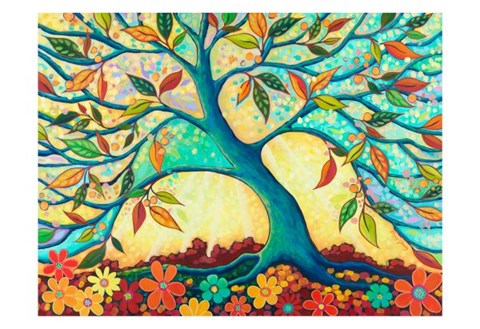 Framed Tree Splendor I Print