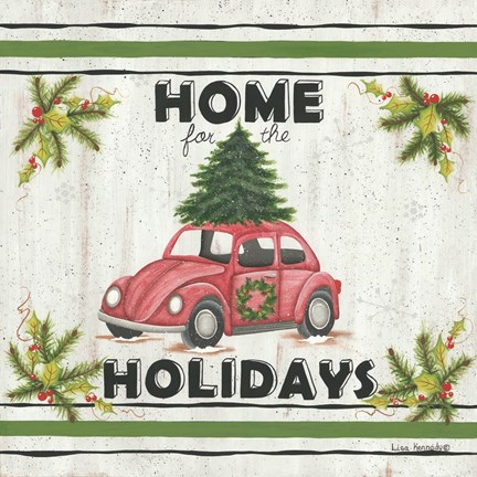 Framed VW Holiday Print