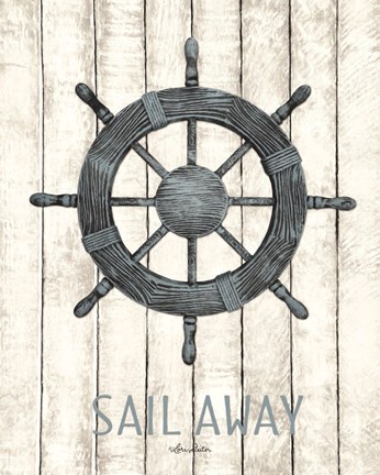 Framed Sail Away Print