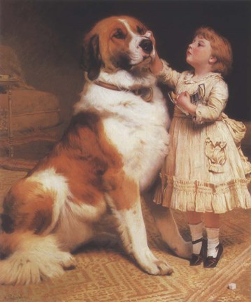 Framed Trust, 1888 Print