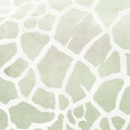 Framed Soft Animal Prints Gray Giraffe Print