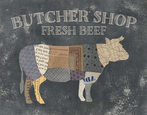Framed From the Butcher Elements 22 Print