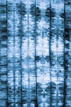 Framed Kanari II Indigo Print