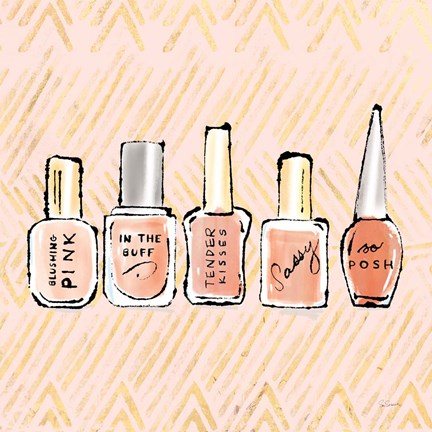 Framed Geo Beauty and Sass I Print