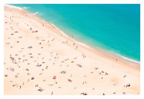 Framed Aerial Beach Print