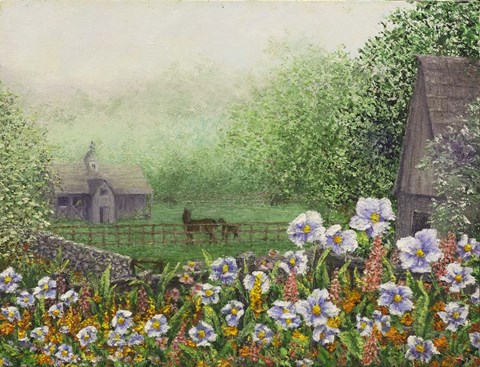 Framed Morning Fog Print