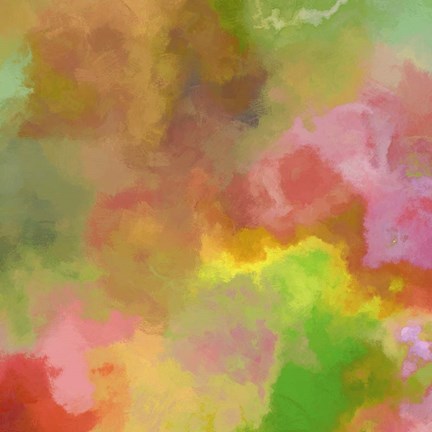 Framed Abstract Painting I Print