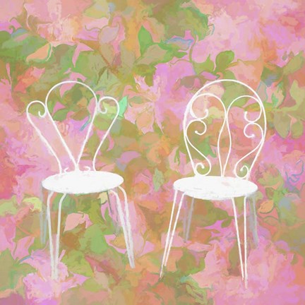 Framed Garden Fantasy Print