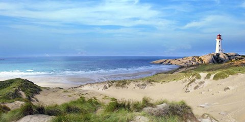 Framed Lighthouse View Print