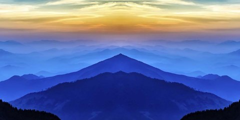 Framed Mountain High Print