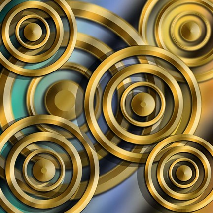 Framed Circles 3D Print