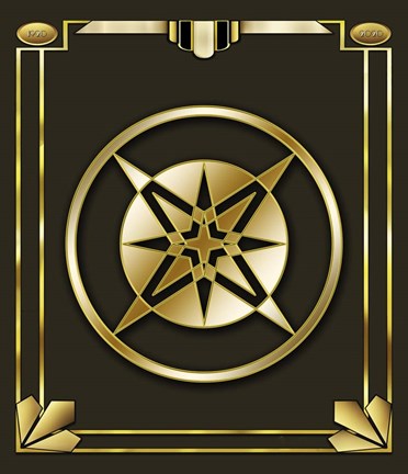 Framed Mocha 5 Print