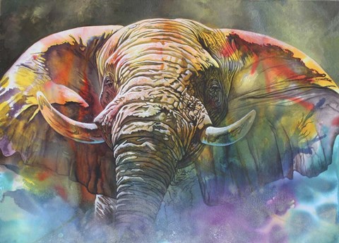 Framed Back Off Large Print