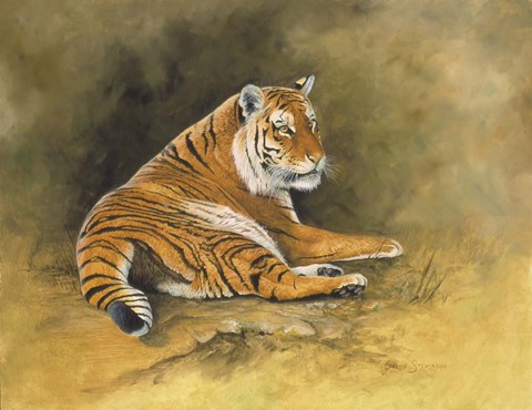 Framed Burning Bright Print