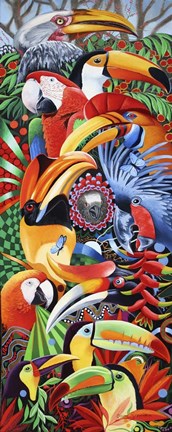 Framed Heads Up Print