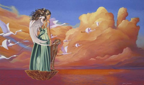 Framed Heavens Gate Print