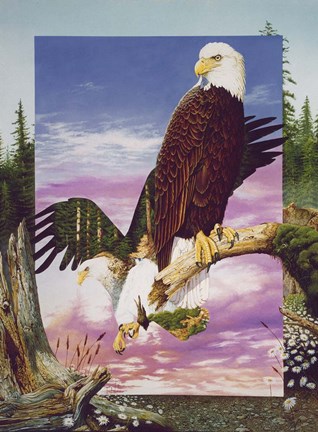 Framed One With My Land Print