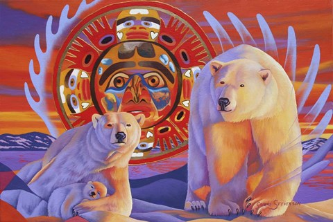 Framed Polar Legends 2 Print