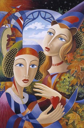 Framed Royal Grapes Print