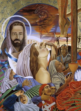 Framed Sorrow Two Print