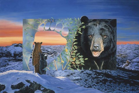 Framed Sunset Watch Print