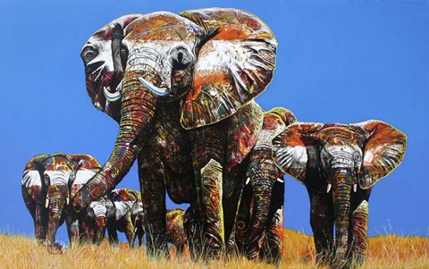 Framed Last Of Their Tribe Print