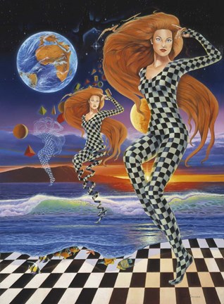 Framed Shape Of Things To Come Print