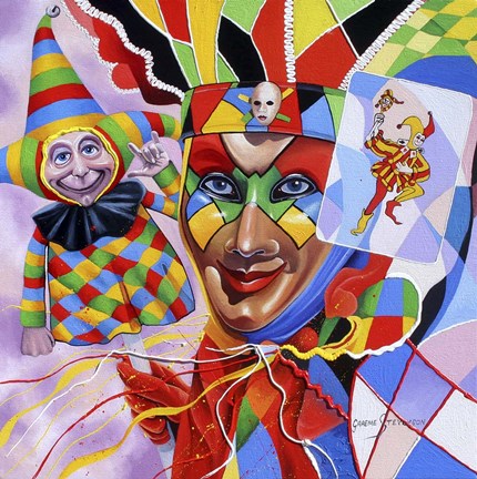 Framed To Love A Joker Print