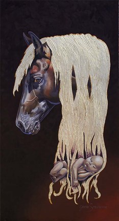 Framed Watching Over Me Print